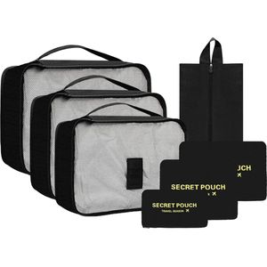 Packing Cubes Set Kleding Organizer Voor Reis Koffer Opbergzakken Voor Reiskoffer Bagage organizers