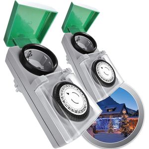 Tijdschakelaar Tijdschakelklok voor Binnen gebruik - Voor stopcontacten in Nederland