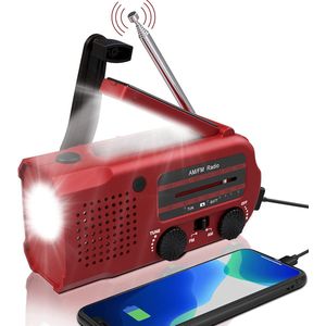 Noodradio – Solar Emergency Radio – Kamperen Outdoor Survival Radio – Powerbank – Zaklamp – Zonne Energie