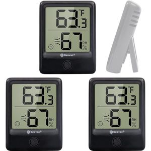 Kamerthermometer - Digitale Thermometer – Vochtigheidsmeter - Binnenthermometer