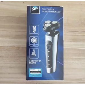 Professionele 3-in-1 Scheerapparaat - Tondeuse, Shaver en Neustrimmer in 1 - Waterafstotend - Anti Irritatie - Groen kleurig -