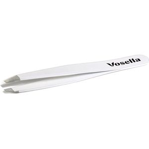 Vosella - Schuine pincet epileer - Wenkbrauwen - Splinters - Hobby - Artic White