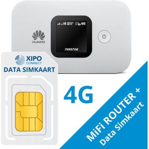 MiFi Router + Data Simkaart Europa XIPO CONNECT - 4G+ - 3000mAh