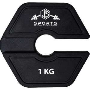 Add On Flex Micro Plates 1 Kg - Functional plate - Fractional Plate - Bumper Plate - Halterschijven - Dumbell Micro plates
