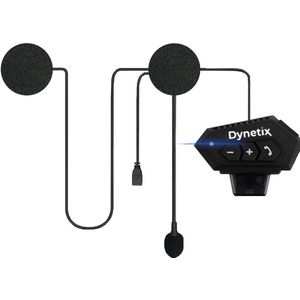 Dynetix® Motorhelm Headset | Communicatiesysteem | Intercom | Weerbestendig
