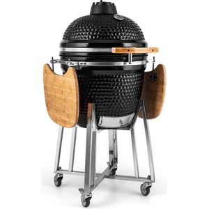 Auplex Kamado 21 inch | Large kamado | 55 cm | Zwart | Kamado BBQ | Barbecue