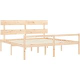 VidaXL-Seniorenbed-met-hoofdbord-massief-hout-200x200-cm