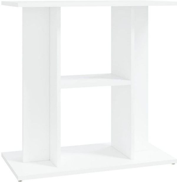 Aquariumständer Weiß 60x30x60 cm Holzwerkstoff Vidaxl
