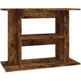 vidaXL Aquariumständer Räuchereiche 80x35x60 cm Holzwerkstoff