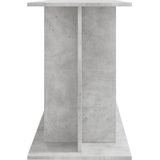 Aquariumständer Betongrau 120x40x60 cm Holzwerkstoff Vidaxl