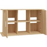 vidaXL Aquariumständer Sonoma-Eiche 101x41x58 cm Holzwerkstoff