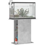 Aquariumständer Betongrau 75x36x72,5 cm Holzwerkstoff Vidaxl