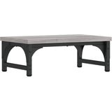vidaXL Monitorständer Grau Sonoma 37x23x14 cm Holzwerkstoff