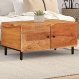 vidaXL Couchtisch 80x50x40 cm Massivholz Akazie