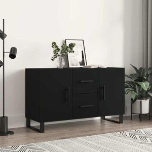 Sideboard Schwarz 100x36x60 cm Holzwerkstoff Vidaxl