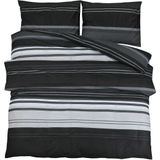 Dekbedovertrek - Zwart en Wit - 100% Katoen