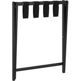 Gepäckablage Schwarz 68,5x38x58 cm Bambus Vidaxl