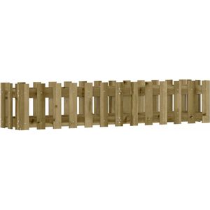 vidaXL-Plantenbak-verhoogd-hekontwerp-150x30x30-cm-geïmpregneerd-hout