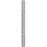 vidaXL-Schuttingpalen-10-st-260-cm gegalvaniseerd-staal-zilverkleurig
