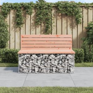 vidaXL - Tuinbank - Schanskorfontwerp - Massief Douglashout - Creëer je eigen zitplek buiten
