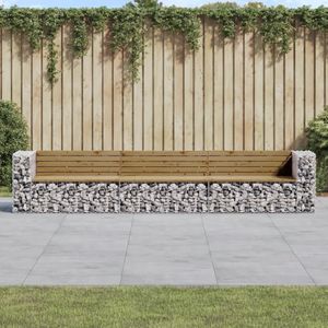 vidaXL-Tuinbank-schanskorfontwerp-347x71x65,5-cm-geïmpregneerd-hout