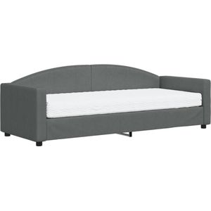 vidaXL-Slaapbank-met-matras-80x200-cm-stof-donkergrijs