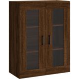 vidaXL Highboard Braun Eichen-Optik 69,5x34x180 cm Holzwerkstoff