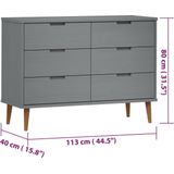 vidaXL-Ladekast-MOLDE-113x40x80-cm-massief-grenenhout-grijs