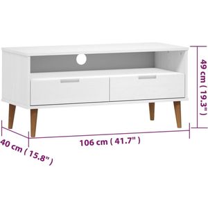 vidaXL-Tv-meubel-MOLDE-106x40x49-cm-massief-grenenhout-wit