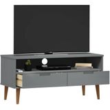 vidaXL-Tv-meubel-MOLDE-106x40x49-cm-massief-grenenhout-grijs