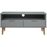 vidaXL-Tv-meubel-MOLDE-106x40x49-cm-massief-grenenhout-grijs
