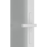 Deur - Wit - Gehard Glas - Aluminium Frame