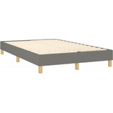 vidaXL-Boxspring-met-matras-stof-donkergrijs-120x200-cm