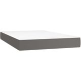 vidaXL-Boxspring-met-matras-kunstleer-grijs-120x200-cm