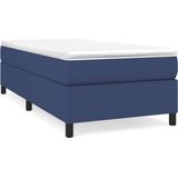 vidaXL-Boxspring-met-matras-stof-blauw-90x200-cm