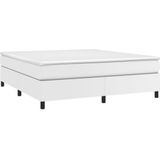 vidaXL-Boxspring-met-matras-kunstleer-wit-180x200-cm