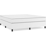 vidaXL-Boxspring-met-matras-kunstleer-wit-180x200-cm