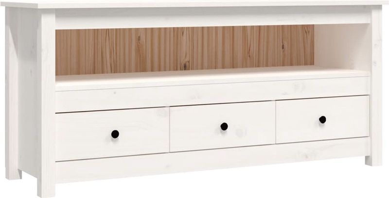 vidaXL-Tv-meubel-114x35x52-cm-massief-grenenhout-wit