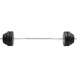 vidaXL-Halter-met-gewichten-60-kg
