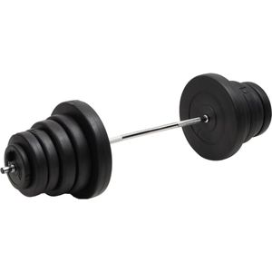vidaXL-Halter-met-gewichten-90-kg