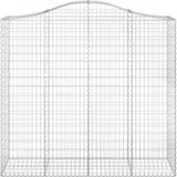 Vidaxl - Gabionen mit Hochbogen 10Stk. 200x50x180/200cm Verzinktes Eisen