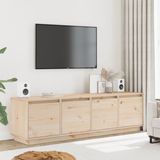 vidaXL - Tv-meubel - 156x37x45 - cm - massief - grenenhout