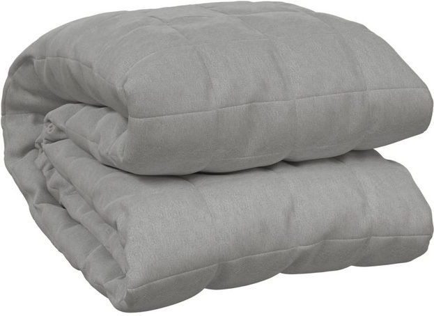Verzwaringsdeken - Grijs - Katoen - Polyester Vulling