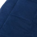 Verzwaringsdeken - Blauw - 100% Geborsteld Polyester Microvezel