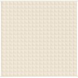 Verzwaringsdeken - Lichtcrème - 100% Geborsteld Polyester Microvezel