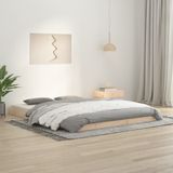 vidaXL Bedframe massief grenenhout 150x200 cm - Massief hout 823439