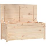 VidaXL Opbergbox 110x50x45,5 cm Massief Grenenhout