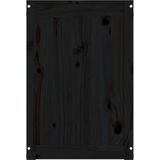 Haba - Wasmand - Zwart - Massief Grenenhout - 2 Secties