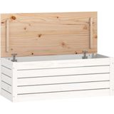 VidaXL-Opbergbox-wit-89x36,5x33-cm-massief-grenenhout