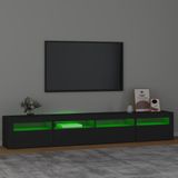 vidaXL-Tv-meubel-met-LED-verlichting-240x35x40-cm-zwart